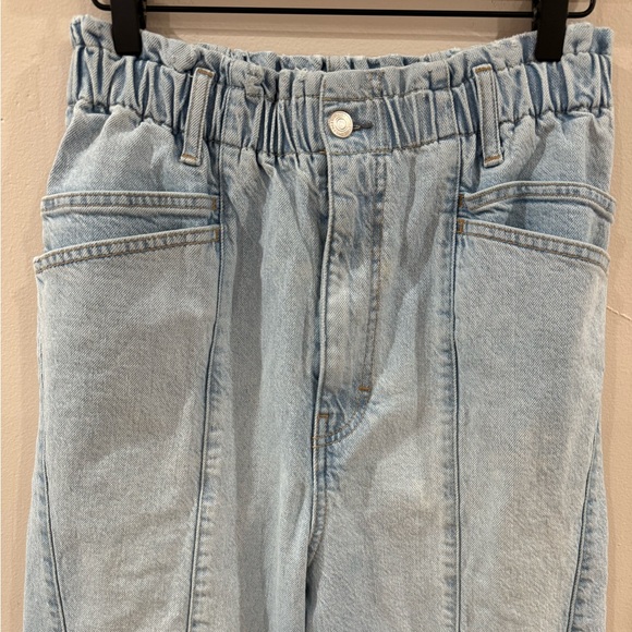 Free People Powell boyfriend pull on jeans size M - Picture 5 of 12